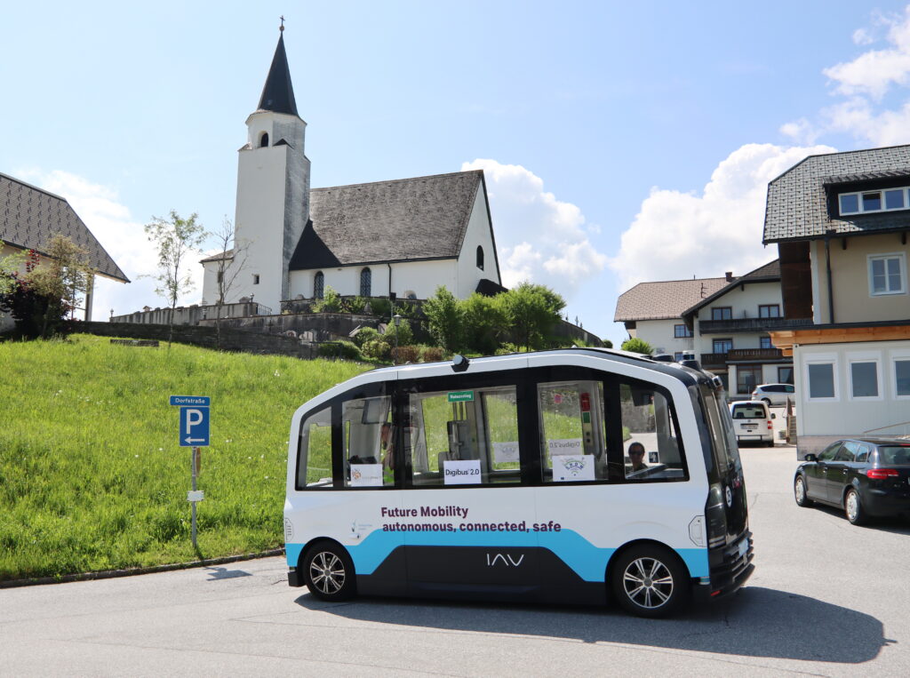 SHOW Digibus2.0 HEAT-Shuttle in Koppl © Salzburg Research