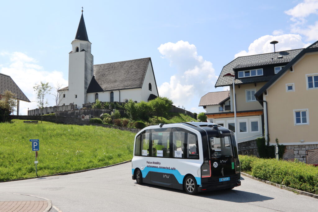 SHOW Digibus2.0 HEAT-Shuttle in Koppl © Salzburg Research