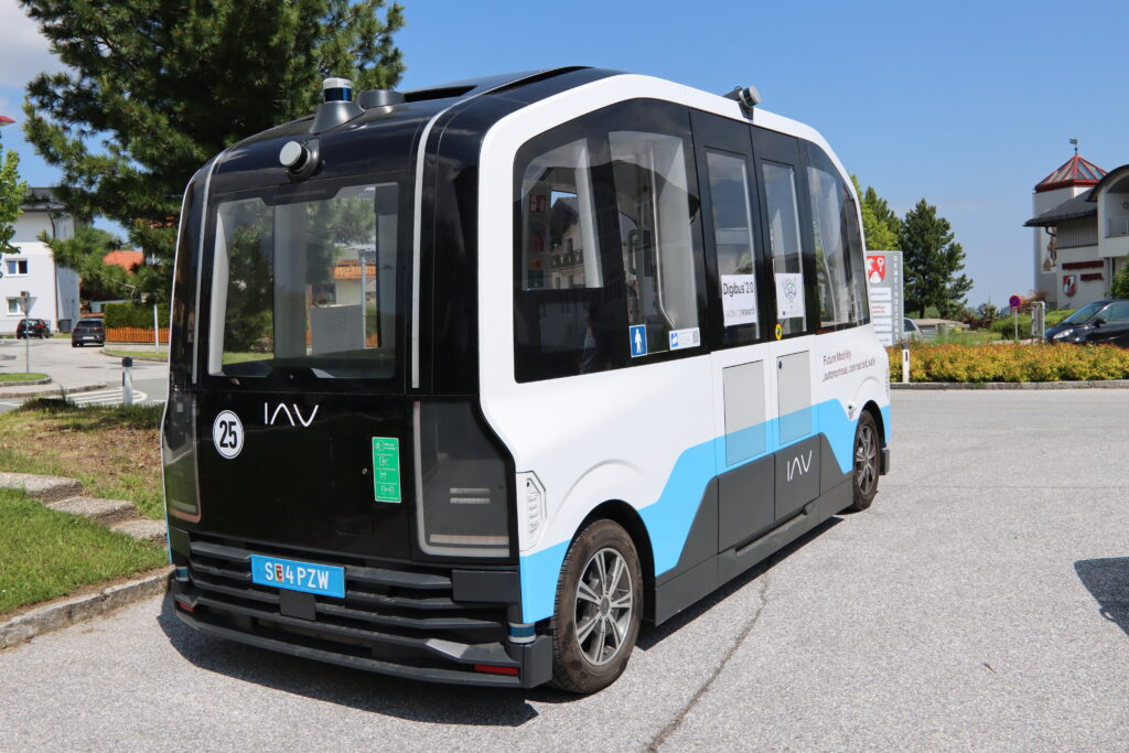 SHOW Digibus2.0 HEAT-Shuttle in Koppl © Salzburg Research